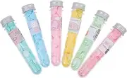 Portable Hand Wash Flakes 6 Tubes of Soap Flakes Travel Soap Flakes for Cleansing on The Hydrating