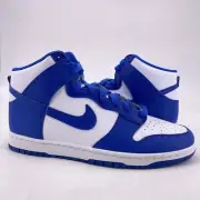Nike Dunk High "GAME ROYAL" 2021 - Size 11 - dd1399 102 (5813-163)