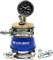 Turbo Boost Leak Testers 2.5" Universal - 30PSI S.Steel Gauge, T-Bolt Clamps