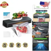 Portable Vacuum Sealer Machine for Food with Dry/Moist Modes - 15 Included Bags