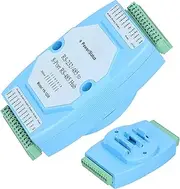 High Speed Transmission Distributor Adapter, RS485 Hub 8 Ports Opto Isolated Anti Interference High Speed Transmission Repeater Distributor DC9 to 24V