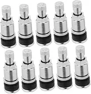 PLAFOPE DIY Automotive Care Pcs Metal Tire Valve Stems Valve Caps for Wheel Tires