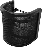 LQ Industrial Recording Studio Microphone Pop Filter, Metal Mesh Microphone Windscreen Cover