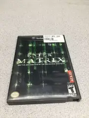 GameCube Replacement Case - NO GAME - Enter the Matrix Black Label