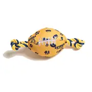 The Stubby Club West Coast Eagles AFL Themed Durable Dog/Cat Pet Play Chew Toy