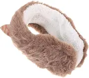 [FRCOLOR] Winter Cat Ear Earmuffs for Women Cute and Comfortable Ear Warmers for Outdoor Skiing Hiking and Camping Lightweight and Breathable Protection with Design