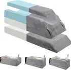 Leg Elevation Pillows,Height Adjustable Leg Elevation Pillow with Handles,Mem...