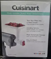 Cuisinart Meat Grinder Attachment For Sm-50 Series Stand Mixers White