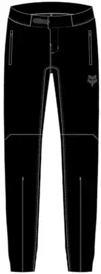 Fox Racing Flexair Pro Fire Alpha Mens MTB Mountain Bike Pants Black
