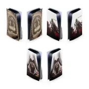 ASSASSIN'S CREED II GRAPHICS VINYL SKIN DECAL FOR SONY PS5 DISC EDITION CONSOLE