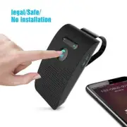 Bluetooth Speaker Handsfree Car Sun Visor Clip Wireless Audio Receiver Speaker
