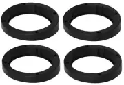 4 pcs Boat / Car 1.5" Angled Beveled Depth Extender Spacer for 6.5" Speakers