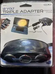 Concept XT NIB 12V Triple Adapter Cigarette Lighter Port w/ Battery Saver & Fuse