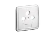Goobay 3-hole Cover Plate for Antenna Wall Sockets