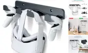 VR Wall Mount - Storage Stand Holder Hook for Meta/Oculus Quest Black