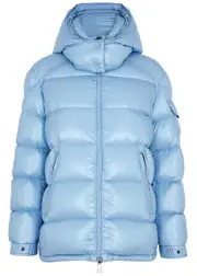 Moncler Maire Quilted Shell Jacket - Blue - 3 3