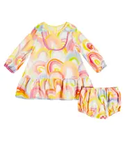 [Stella McCartney Kids] Stella McCartney Kids Baby set of dress and bloomers M 3 multicoloured
