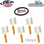 (5-Pack) Wahl Pet 2 in 1 Finishing & Flea Comb detect fleas, flea eggs & ticks