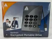 Apricorn Aegis Padlock Encrypted Portable Drive 320GB A25-PL256-320 Sealed Box