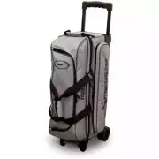 Storm STREAMLINE Silver/Black 3 Ball Roller Bowling Bag NEW!