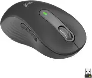 Logitech Signature M650 L Left Wireless Mouse - For Large Sized Left Hands, Sile