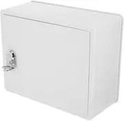 DINHEAROM Lockable Milk Storage Box Wall Hanging Milk Container Outdoor Box Secure Wall Mounted Storage Versatile Takeaway Key