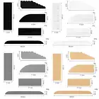 Sweeper Threshold Bars Pad Kit for Ecovacs Narwal Roborock Sweeping Robot