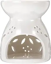 Alipis Candle Holder Essential Oil Heater Scented Wax Warmer Household Decor Tealight Wax Warmer Ceramic Essential Oil Burner Ceramic Incense Burner Decorate Ceramics Small