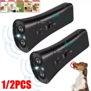 2PCS Ultrasonic Stop Barking Away Anti Bark Control Dog Training Repeller Device