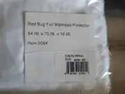Rest Pro Dust Mite Bed Bug Allergy Mattress Protector Full 54x75x16 T19