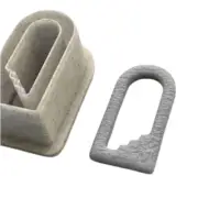 BuildInk™ Arch Cutter Set – 20 PCS for Polymer Clay – 10 Sizes + Mirror Pairs