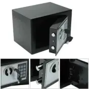 Digital Safe Small Steel Safe Currency Safe Deposit Box With Key To Store Cash