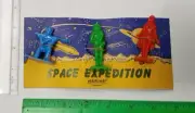 Rare New Vintage Plasticraft Space Expedition Plastic Toys Spaceman Figures
