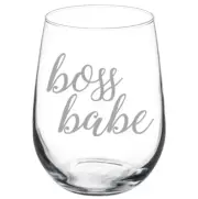 Boss Babe 10oz / 20oz / Stemmed / Stemless Wine Glass