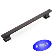 *5 Pack* Cosmas Oil Rubbed Bronze Contemporary Cabinet Pulls #702-192ORB