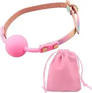 Mouth Ball Plug Sm Bite Gag Open Mouth Silicone Ball Gag Bondage Restraints Sex Gag Muzzles Slave Sm Game For Lover Couple