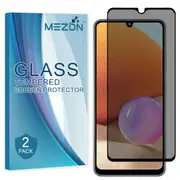 [2 Pack] Privacy Anti-Spy Full Coverage Samsung Galaxy A22 4G (6.4") Tempered Glass Premium 9H HD Screen Protectors by MEZON (Galaxy A22 4G, Privacy) – FREE EXPRESS