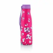 NEW Tupperware Insulated Fashion Flask w/ Silicone Strap Pink Shipping Included