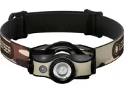 LED Lenser MH4 Black/Sand Rechargeable LED Headlamp/Flashlight 400 Lumens 502152
