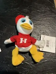 Mini Bean Bag Plush Toy HUEY The Duck the disney store 7” NEW WITH TAGS