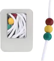 Vision Convergence Training Tool, Protect The Eyes, with 3 Colors Beads, Sight
