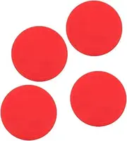 Red Air Hockey Pucks, Durable wear-Resistant Plastic Pucks for Hockey, Air Hockey Games for Game Tables for Arcade