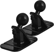 ADOCARN 2pcs Heavy Duty Adhesive Ball Head Phone Holder for Car Dashboard Mount Base for Secure Cell Phone Support Vehicles Versatile Use Office
