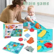 Fun Road Maze Engineering Rail Car Montessori busy Board Games Thinking Logic Assembling Challenge Educational interactive Toys
