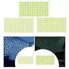 Glow in The Dark Stars Bedroom Ceiling Decoration Decoration Round Glow Dots