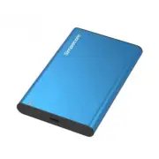 Simplecom SE221 Aluminium 2.5'' SATA HDD/SSD to USB 3.1 Enclosure Blue SE221-BLU