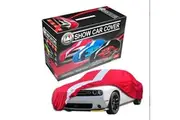 Autotecnica Softline Indoor Show Car Cover Medium Red Up To 4.5m 2/192R