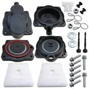 Air Pump Rebuild Complete Kit with White Switch Compatible with Hoot Troy Air...