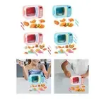 Microwave Kitchen Play Set Mini Microwave Toy for Party Favors Boys Girls