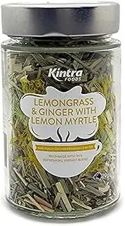 Kintra Foods Loose Leaf Lemongrass, Ginger & Lemon Myrtle Herbal Tea 70 g